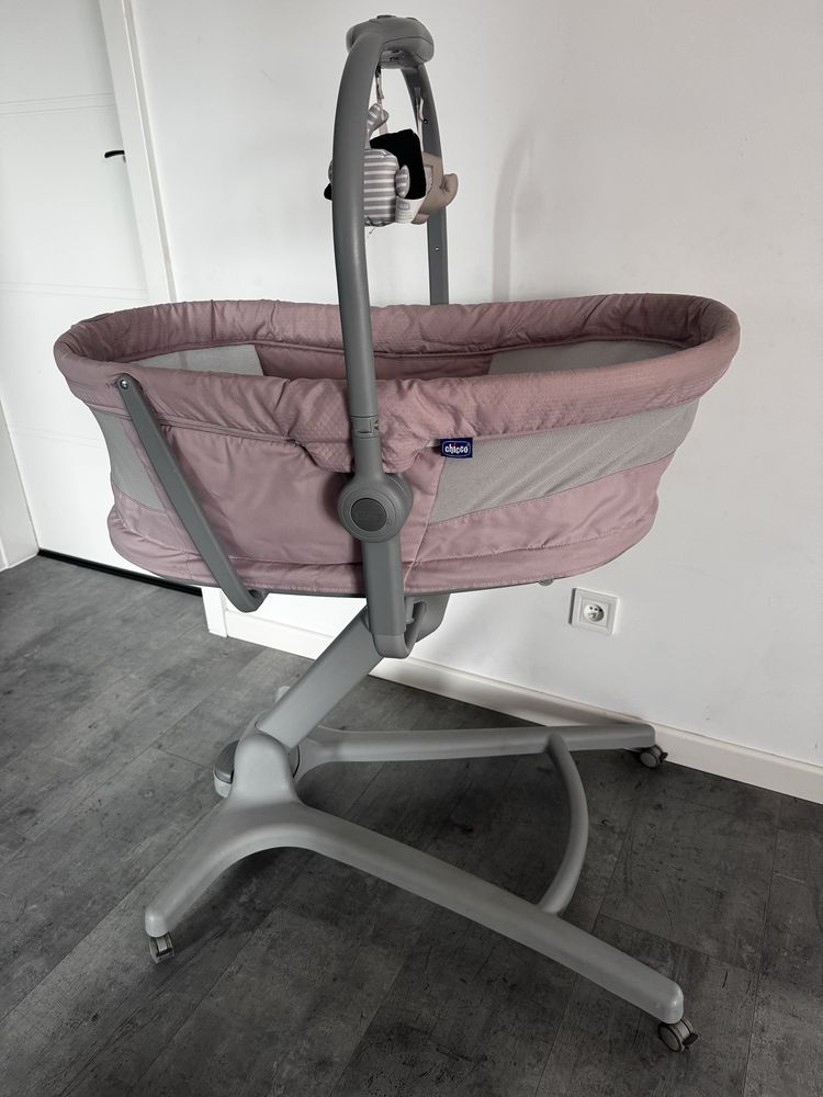 Łóżeczko Chicco, Baby Hug 4in1, kołyska, leżaczek, krzesełko