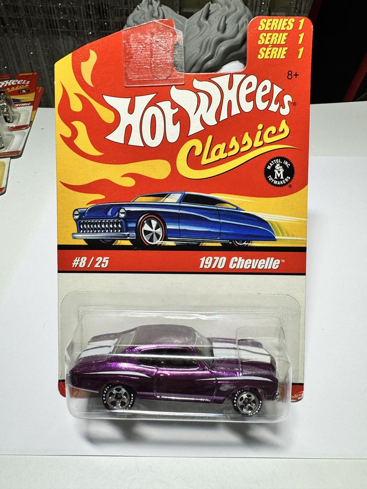 Classics Chevy Chevelle 1970 Fiolet Hot Wheels