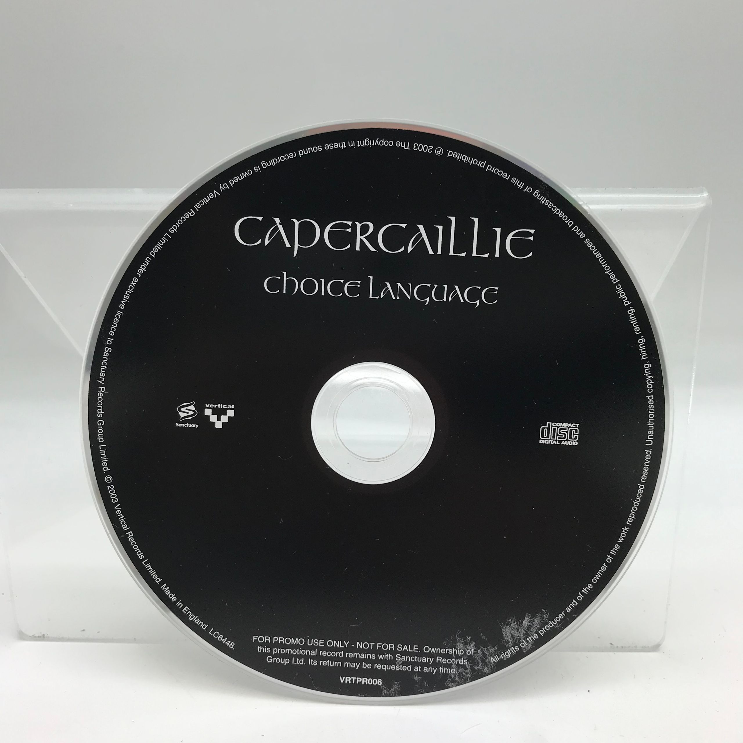 Cd - Capercaillie - Choice Language