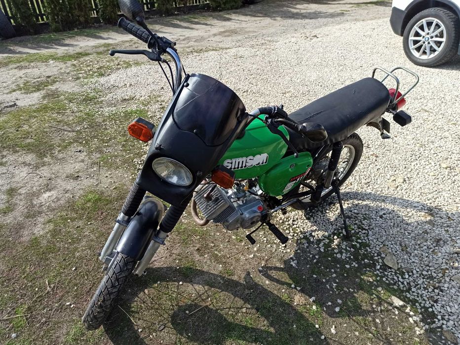 Simson S51 styl enduro, zarejstrowany 85r