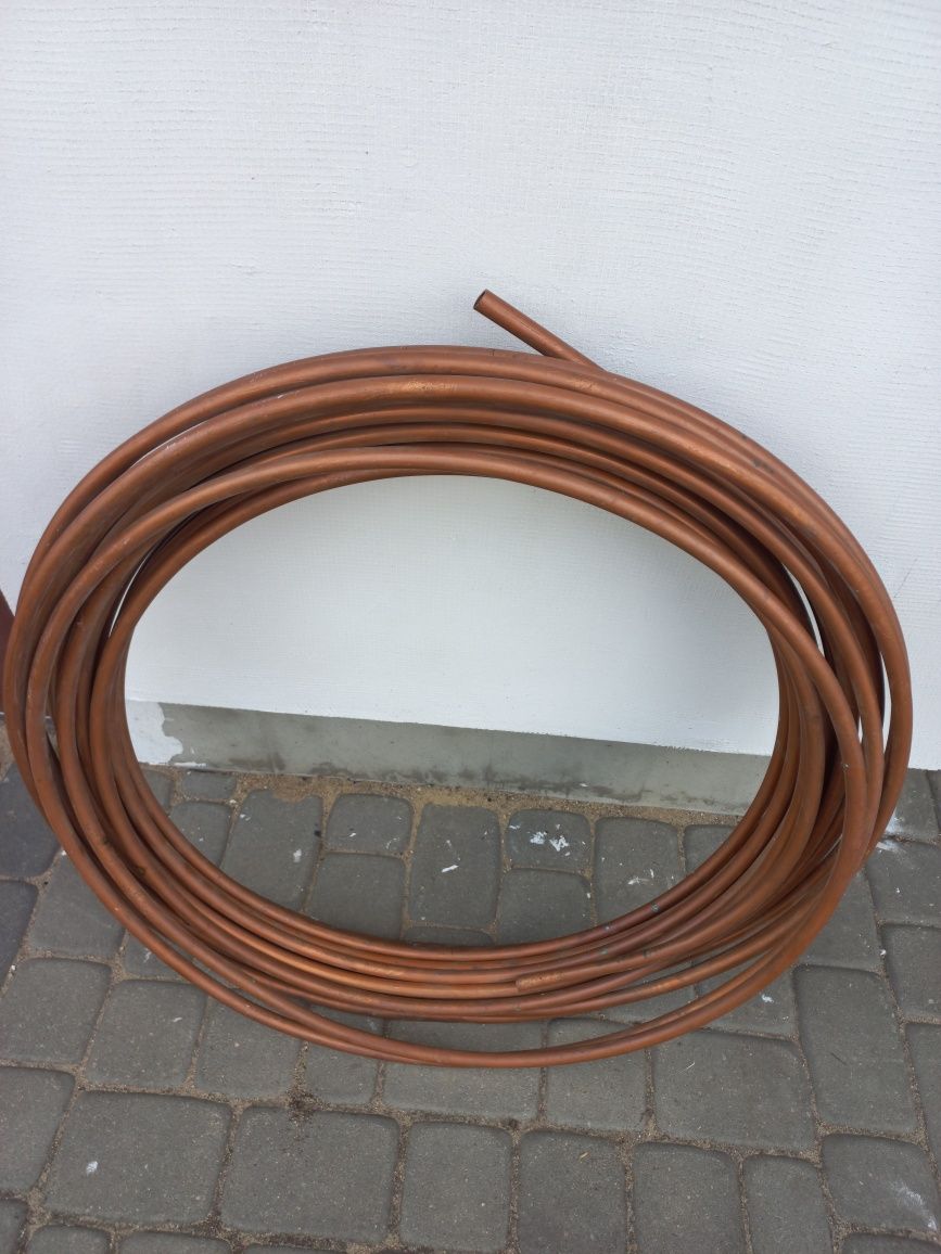 Rura miedziana 15mm miękka fi15