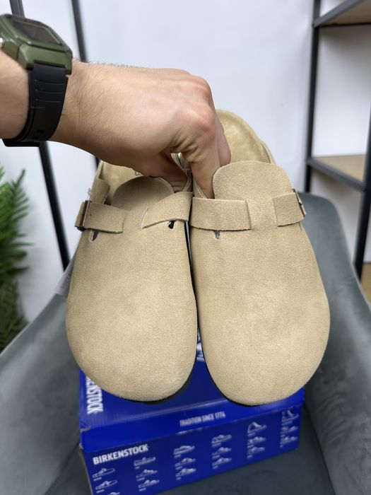 Birkenstock Boston Чоловічі капці Біркеншток Тапки Закриті Биркенсток