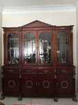 Movel de sala de jantar, mogno maciço, Império