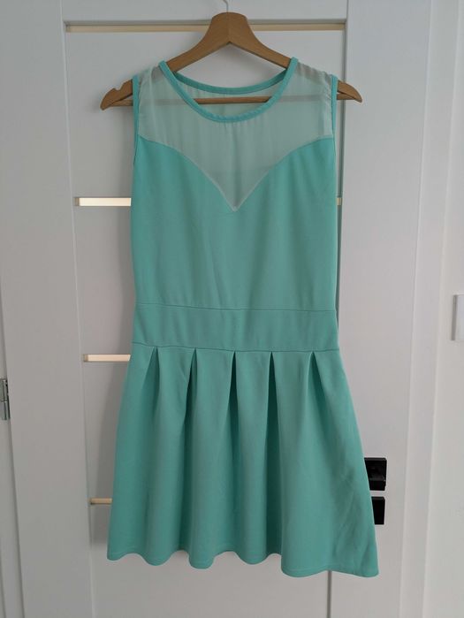 Miętowa sukienka, S