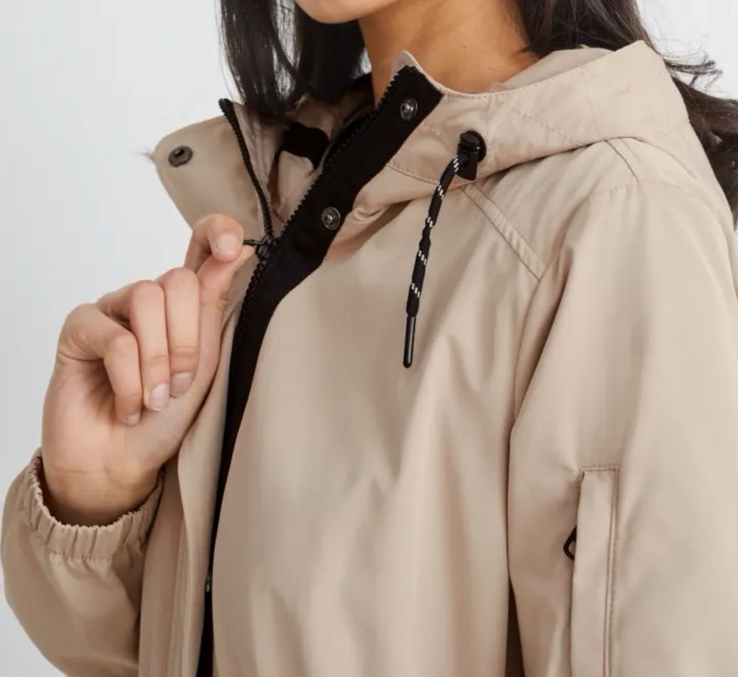 Trencz beżowy C&A parka S