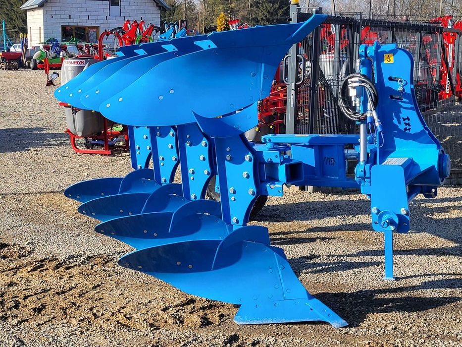 PŁUG OBROTOWY/ jednobelkowy EURO-MASZ odkładnie kvernalend 18" kołek