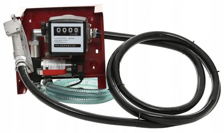 Dystrybutor Paliwa Oleju 375W 230V Licznik Cpn Nalewak Pompa Do Ropy