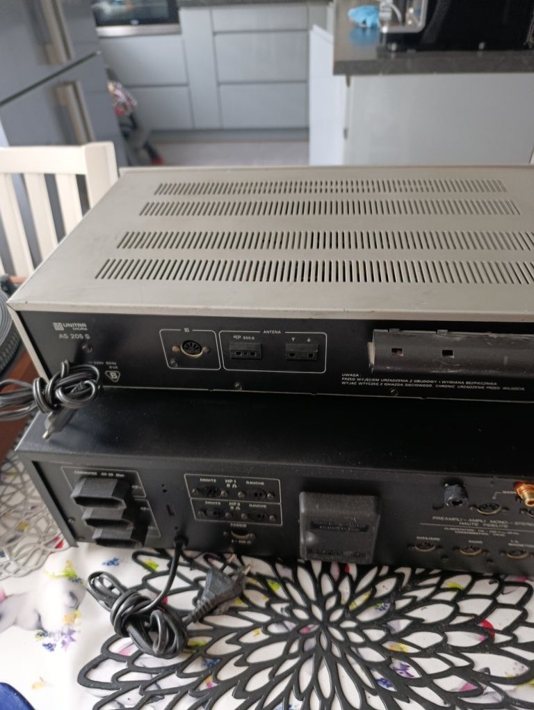 Wzmacniacz ws 403 tuner As 205s Thompson
