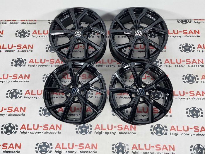 Nowe Alufelgi VW 17" 5x112 PASSAT B5 B6 B7 B8 CC SCIROCCO Czarne