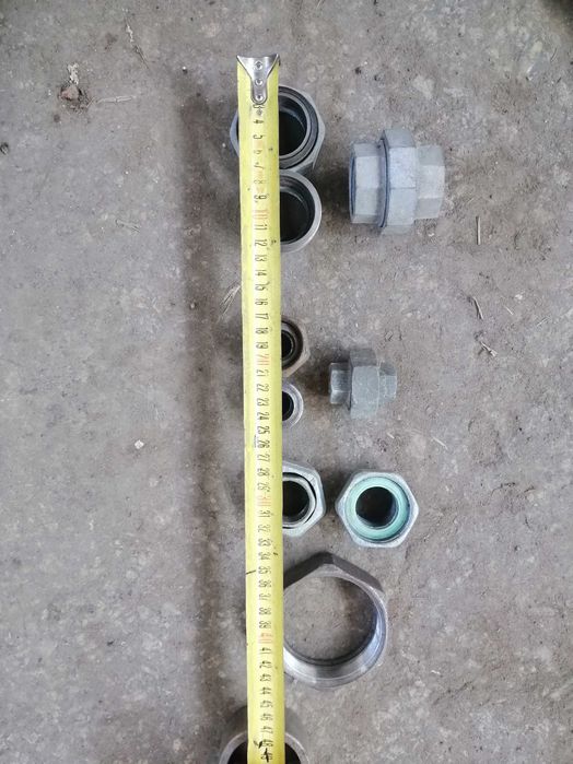 Коліно, конус, кран, болт, гайка, відвід, запчастини, сантехніка