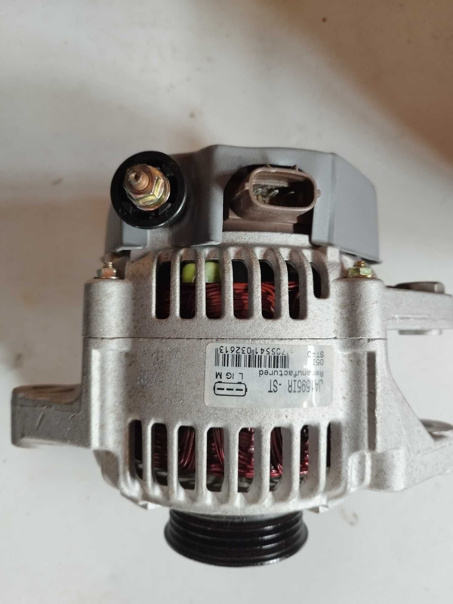 Alternator JA1595 Toyota Yaris 1.3 , 1.5 TS, Yaris Verso, nowy
