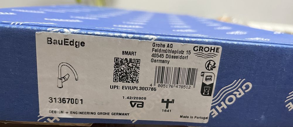 Продаж змішувач для кухніGROHE BauEdge 31367001  Німецького бренду