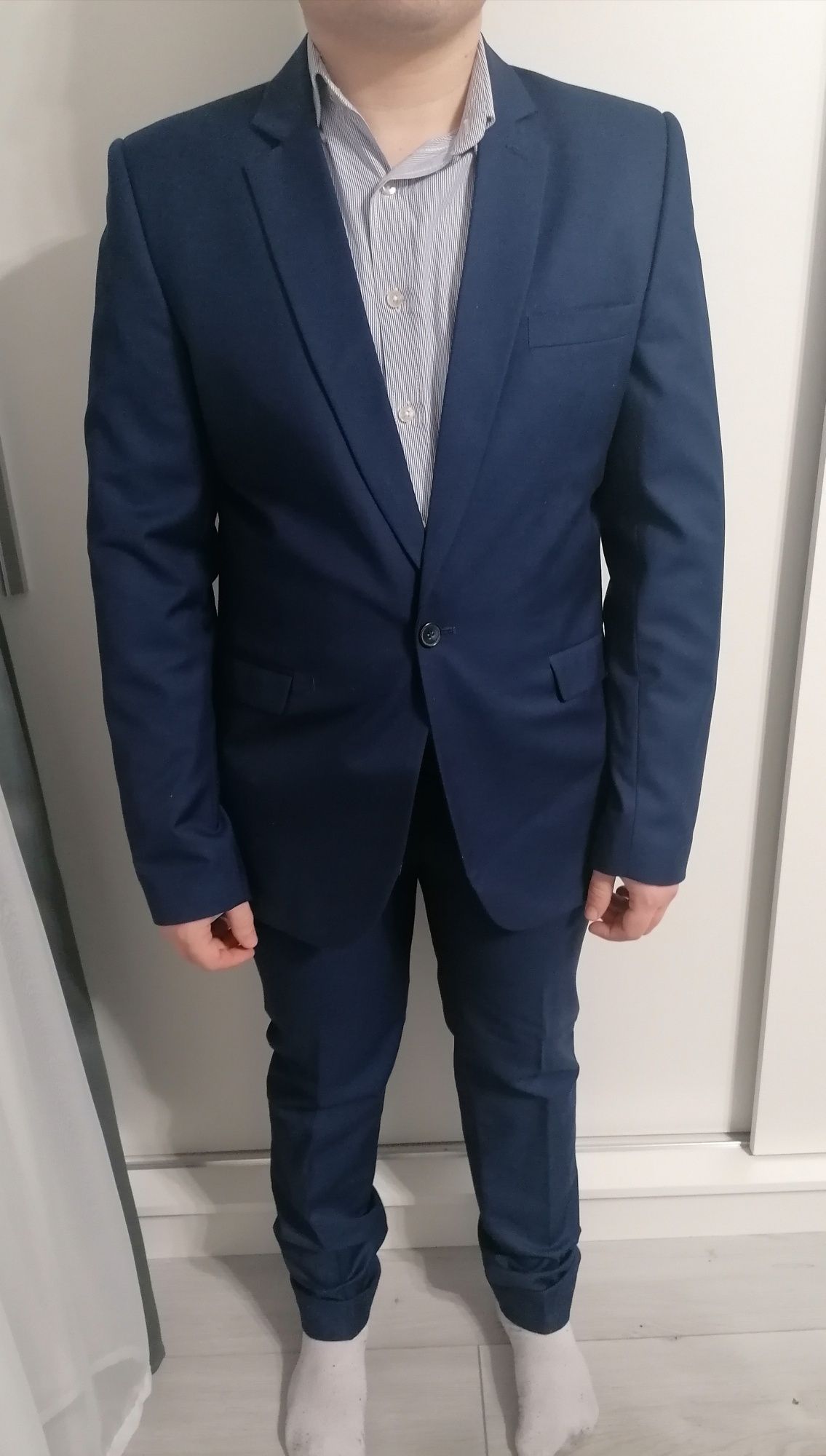 Garnitur niebieski dastan