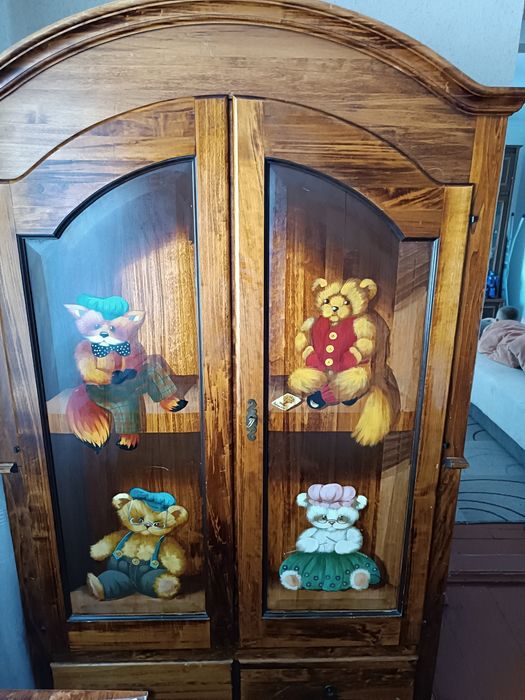 Шафа дитяча,комод,ліжечко