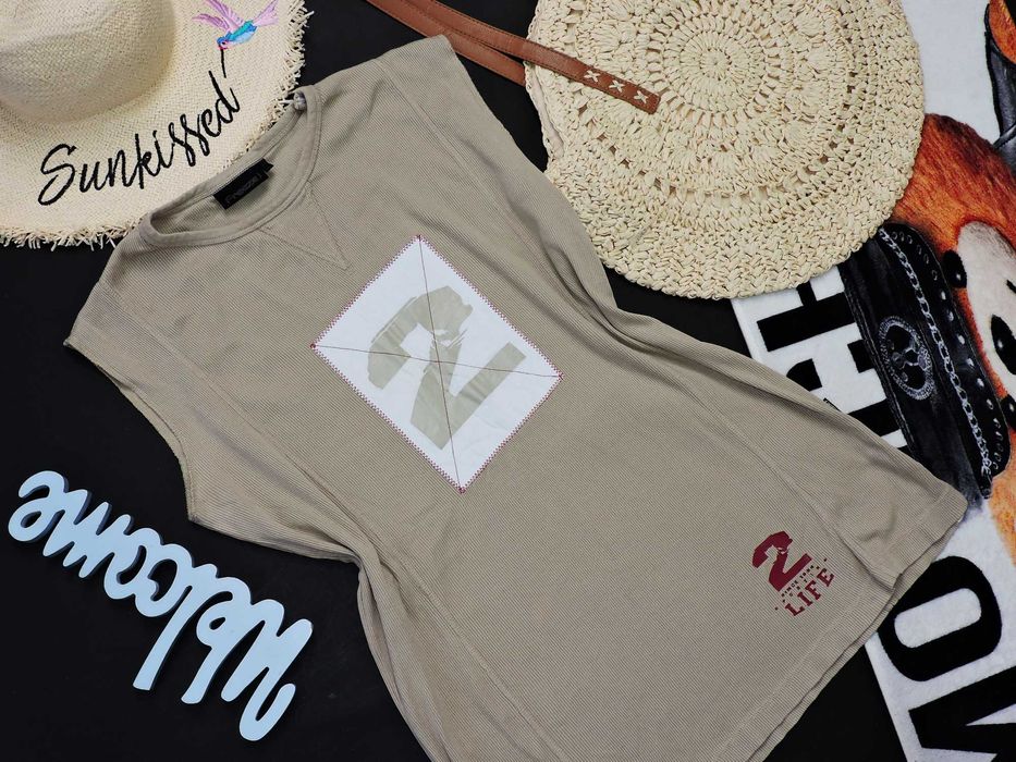 Freeze podkoszulka prążek bawełna L