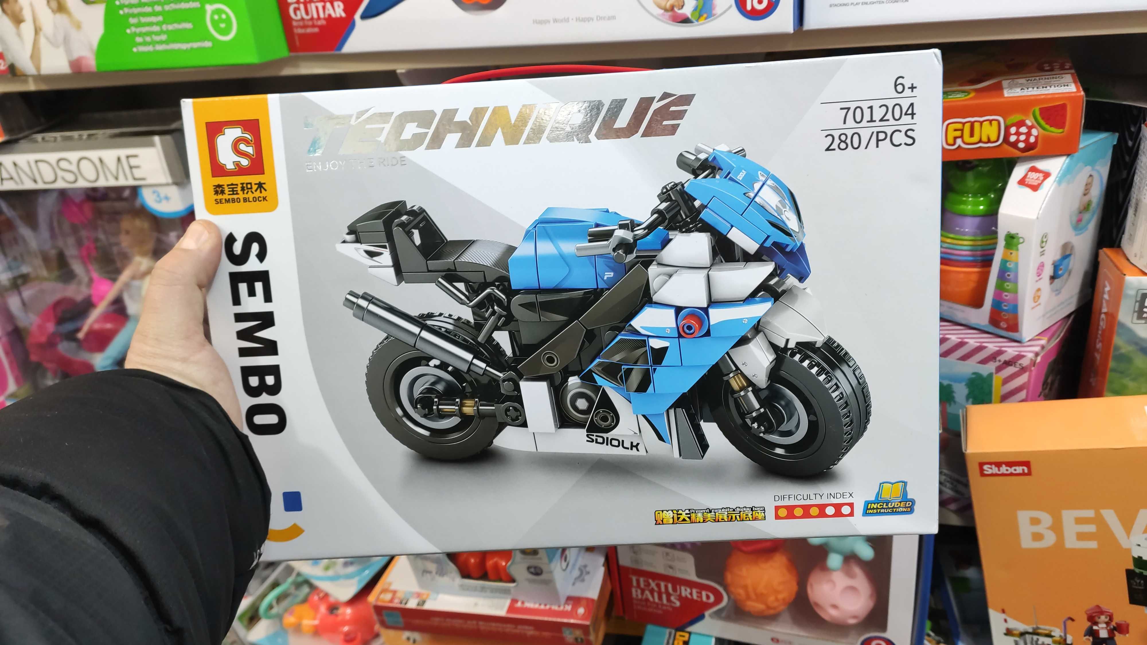 Lego Technic my world Minecraft мотоцикл конструктор