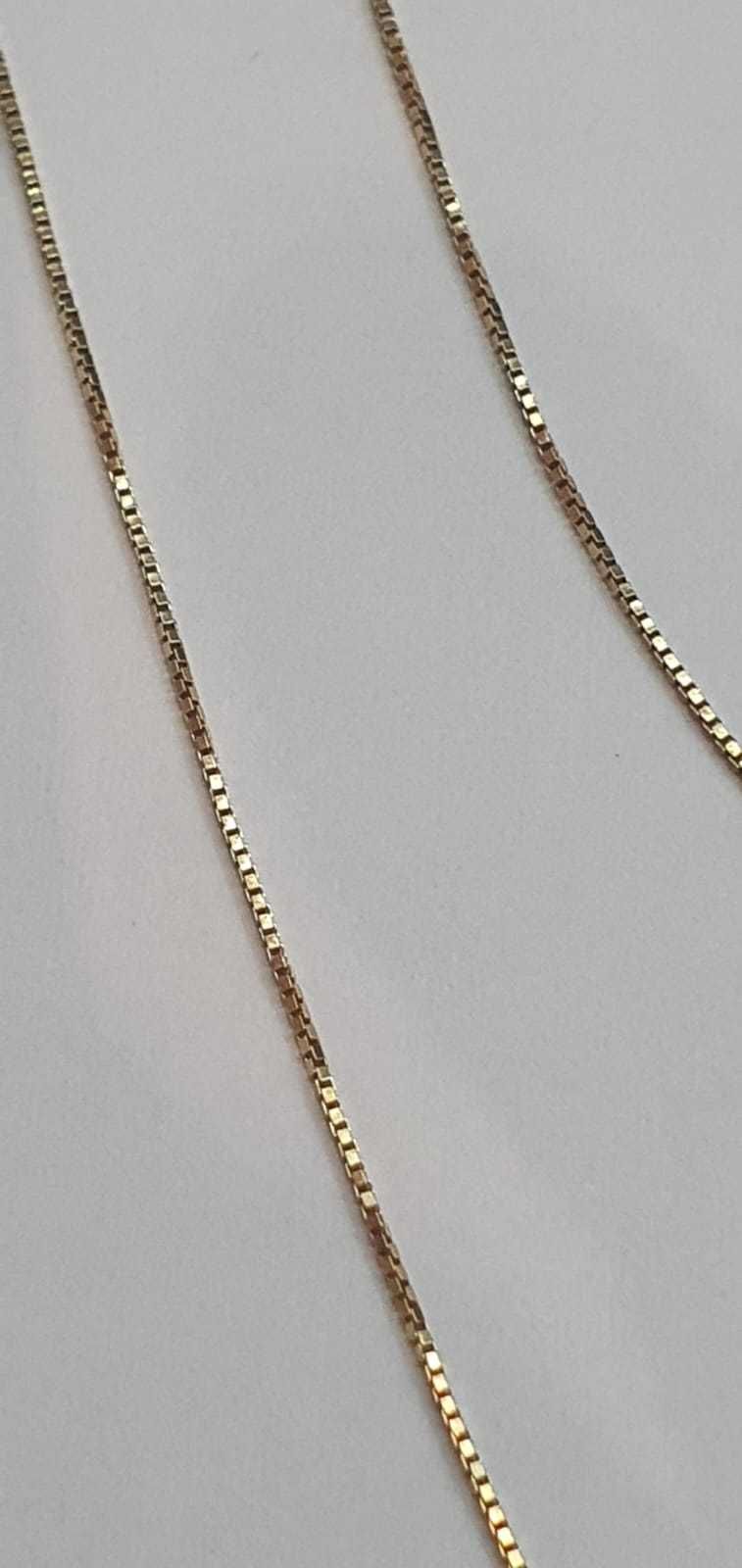 Łańcuszek złoty 14 k /585/ 1,45 g. 44 cm - Madej Gorlice Mickiewicza -