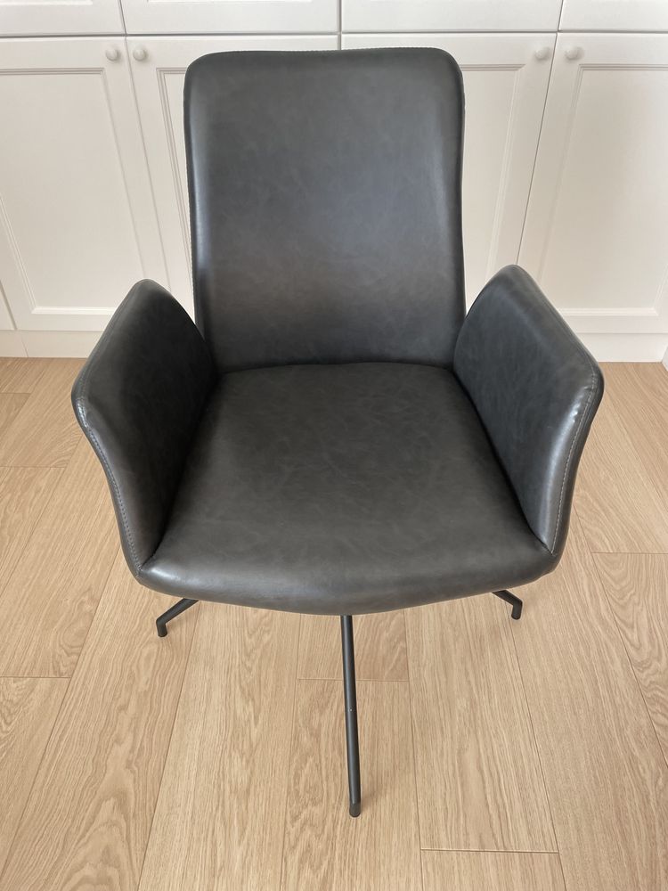 Krzesło obrotowe Naya, 56 cm x 88 cm, grafitowe