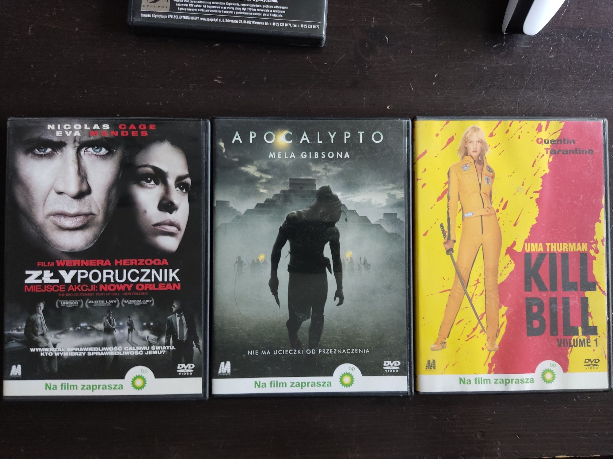 Kill Bill v.1 / Apocalypto / Zły porucznik DVD