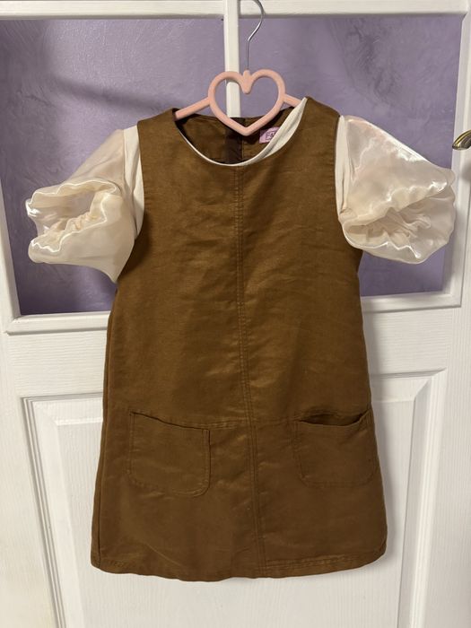 Сарафанчик F&F замш