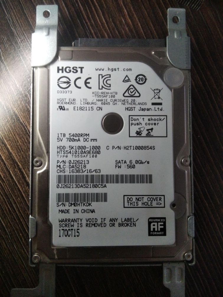 Hdd 1000 Гб, жорсткий диск, hard disk, жесткий диск, шлейф підключення