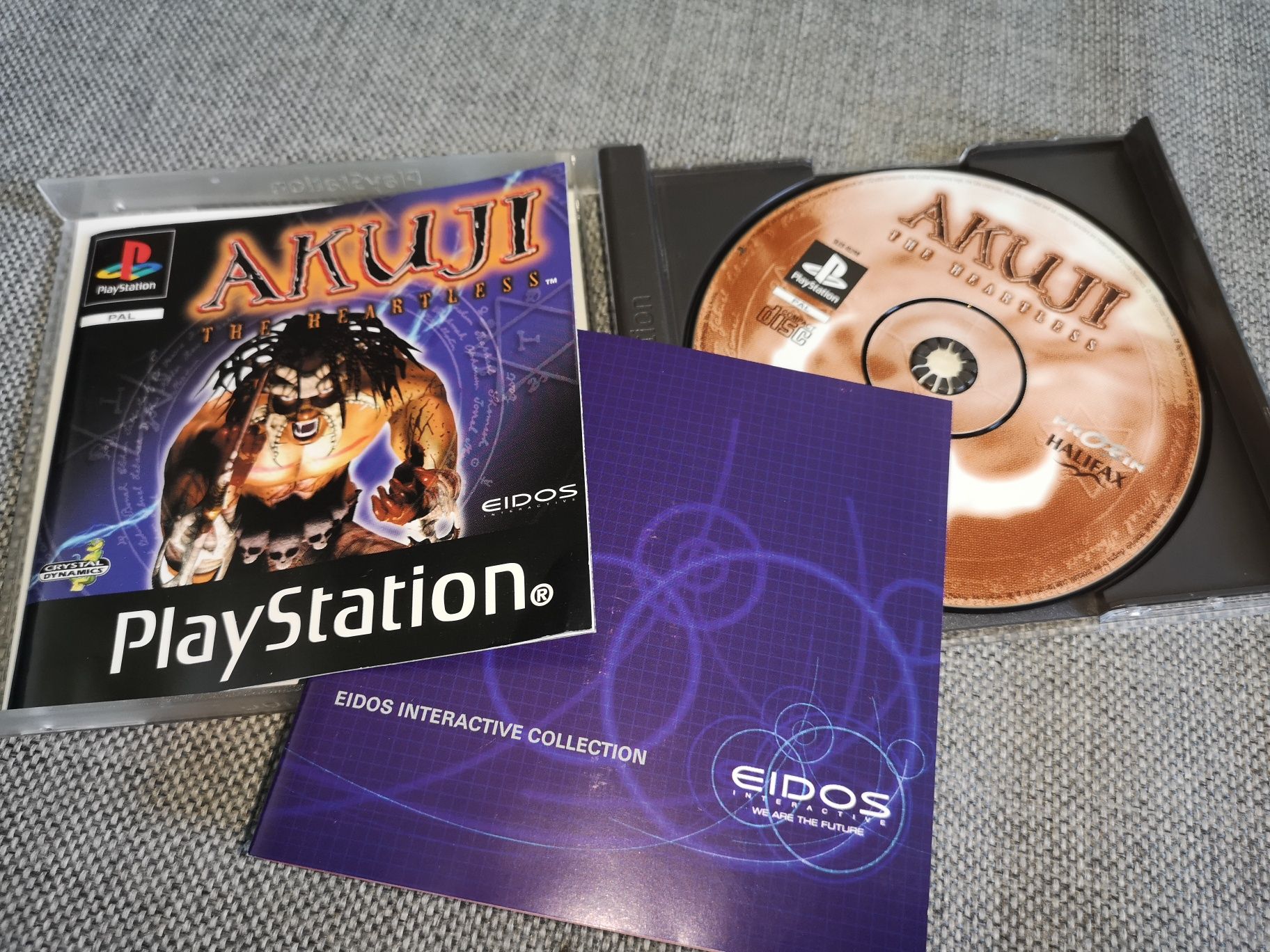 Akuji the Heartless PSX PS1 gra ANG (stan bdb) rzadkość na rynku