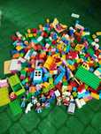 Duży zestaw LEGO Duplo.