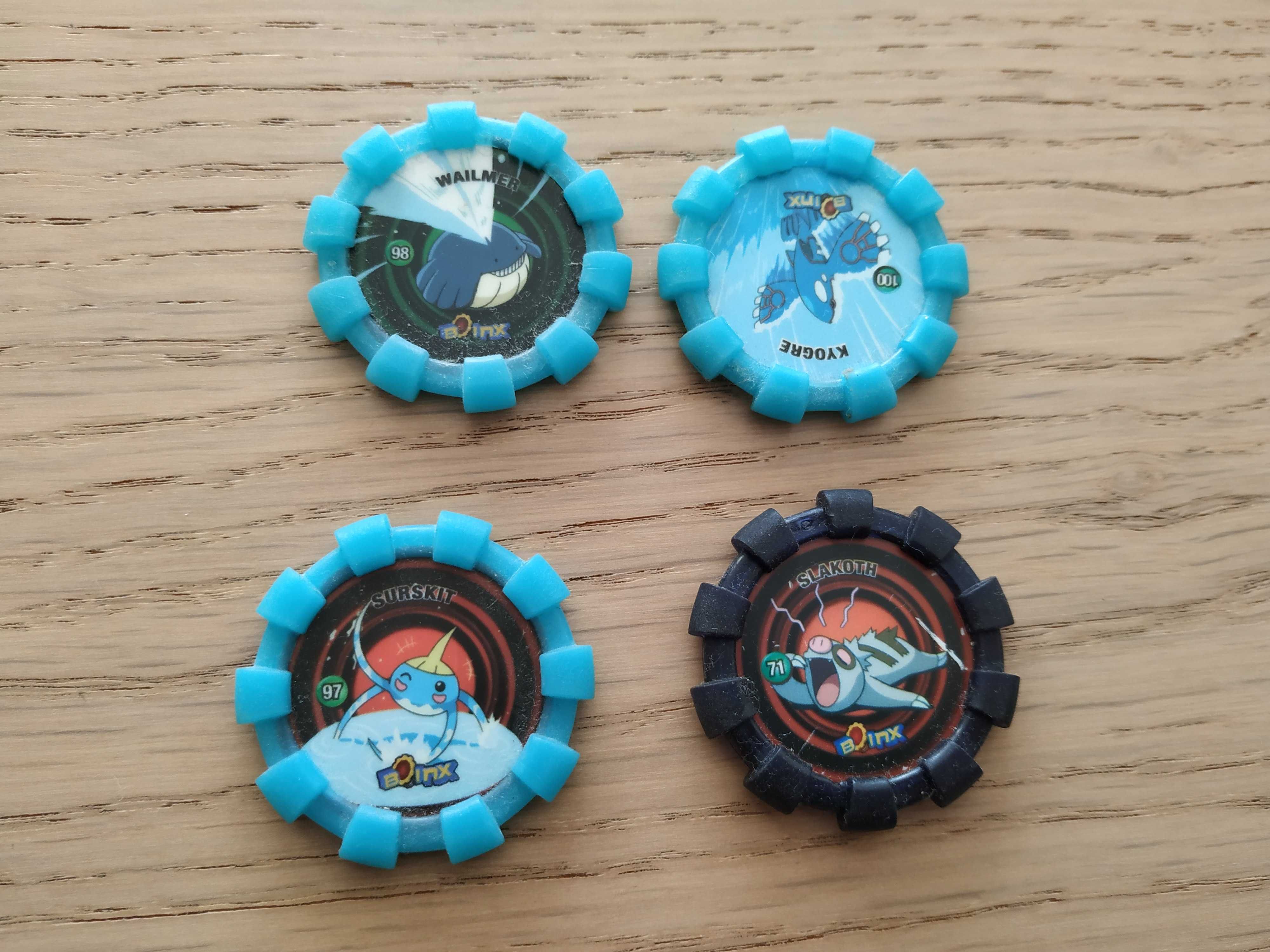 Tazos Pokémon várias coleções