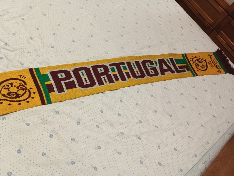 Cachecol Futebol oficial do Euro 2004 Portugal