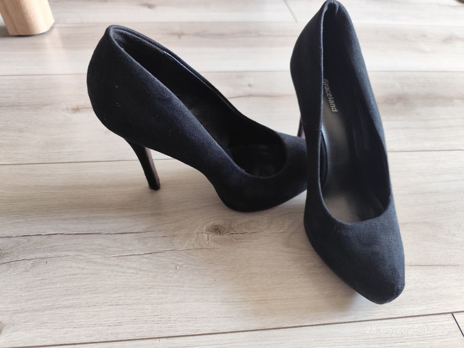 Wysokie szpilki 12cm, rozmiar 38