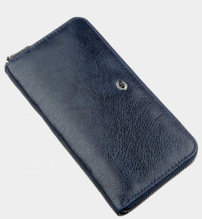 Кошелек мужской кожаный портмоне клатч 19см*9.5см Италия