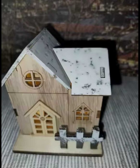 Domek LED - Świąteczna Ozdoba