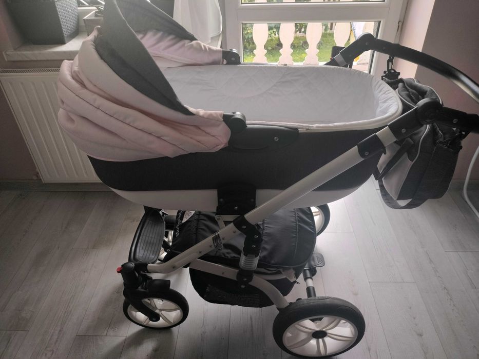 Wózek Babe Boss 3w1 – gondola, spacerówka, nosidełko + GRATISY!