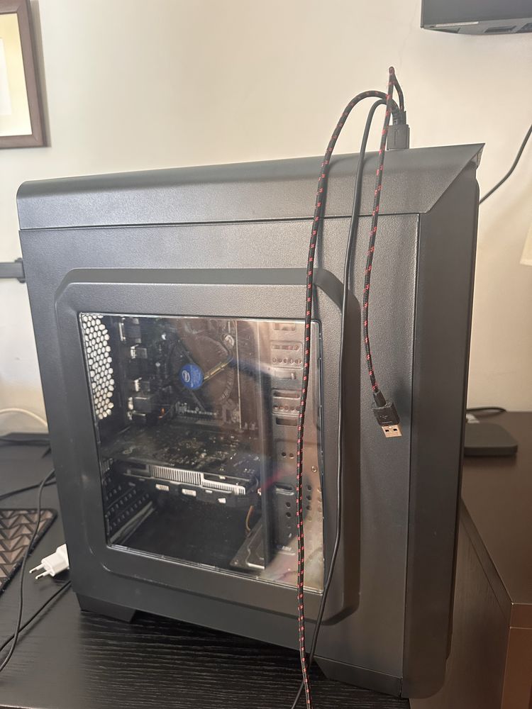 Computador Fixo + Monitor Asus