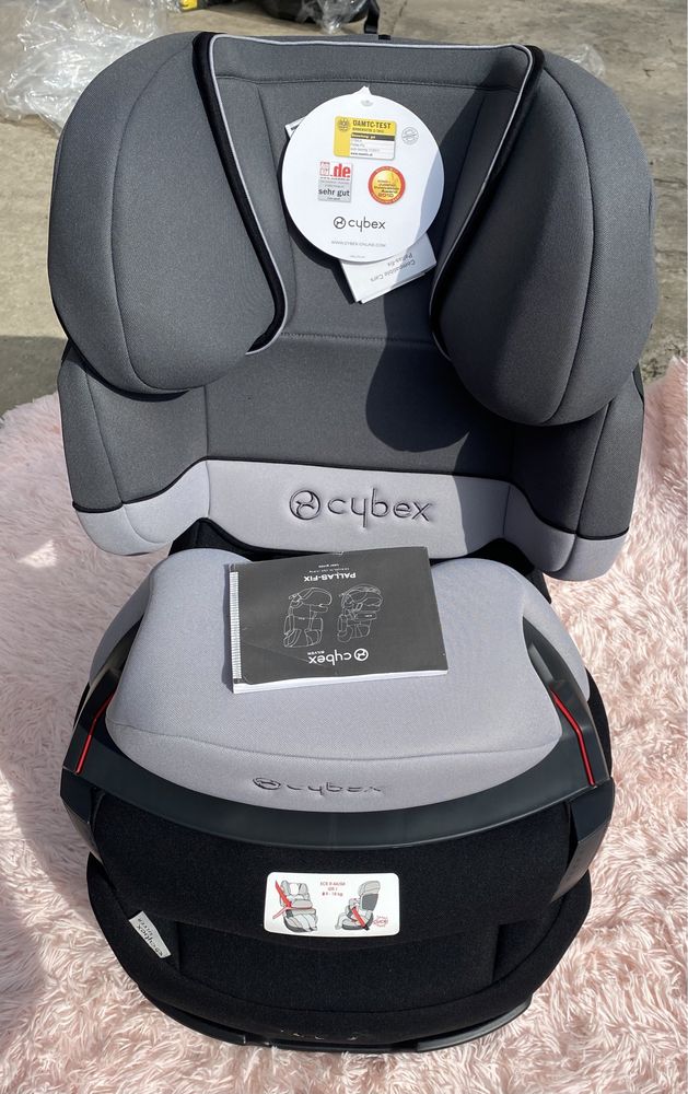 CYBEX Fotelik samochodowy Pallas-Fix, grupa I-III, 9-36 kg