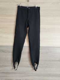 Spodnie z gumkami jak legginsy 146-152