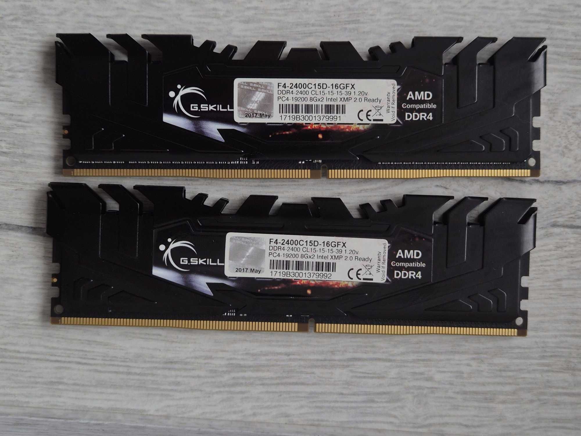 пам'ять DDR4 16GB (2x8) 2400MHz CL15 G.Skill Flare X. Trade-in