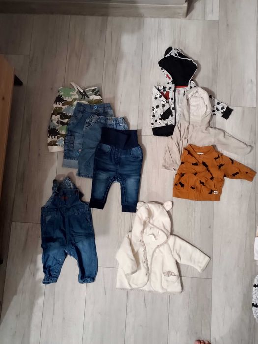 Paczka ubrań dla chłopca rom. 62