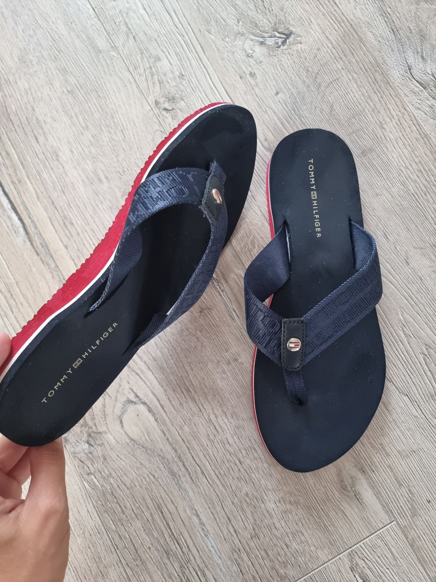 Klapki japonki damskie Tommy Hilfiger