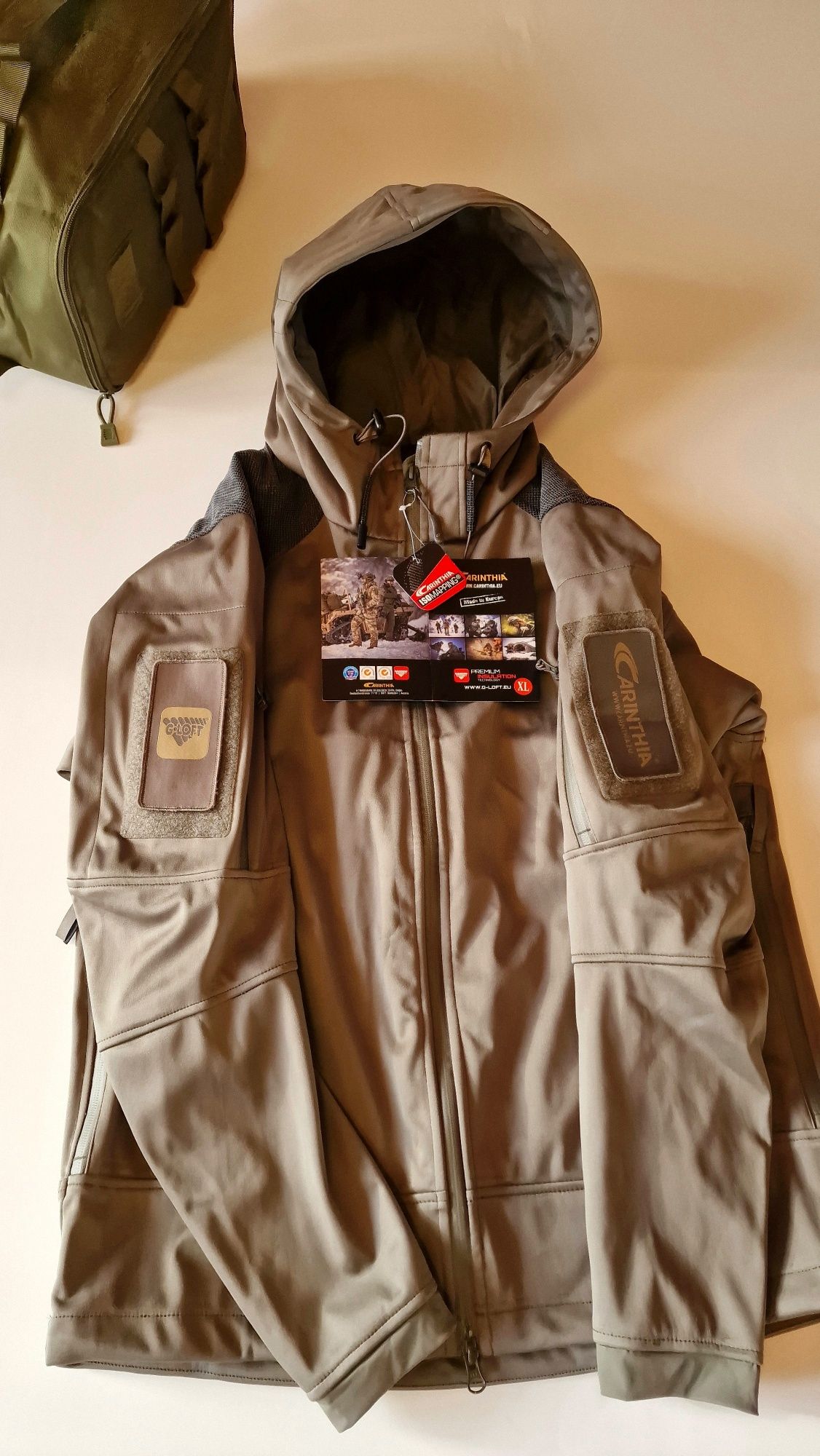 Куртка лёгкая демисезонная Carinthia Softshell Special Forces ISG