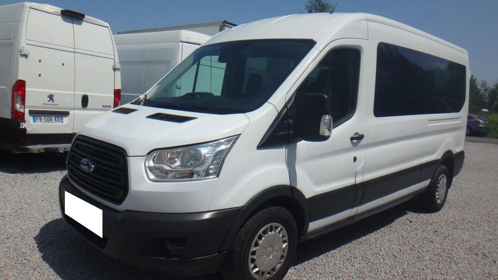 Ford TRANSIT  TRANSIT MK8 L3H2 2017 klima tempomat 9-osób ŁADNY 134tys km