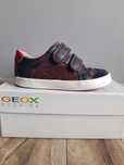 Trampki Geox sp 26 granatowo czerwone