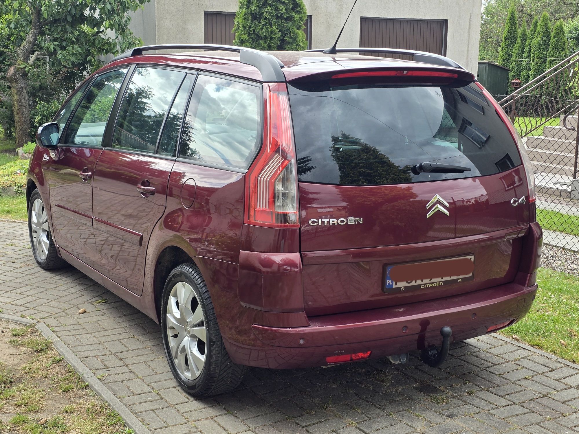 Citroen C4 Grand Picasso 2.0D 136km/Automat/Lodówka/Hak/Nowe Opony/7os