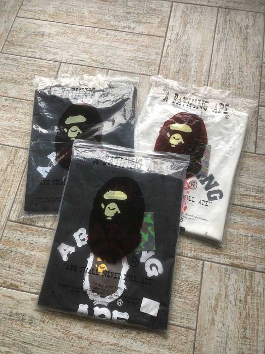 Футболка Bape A Bathing APE унисекс Бейп Бєйп t-shirt