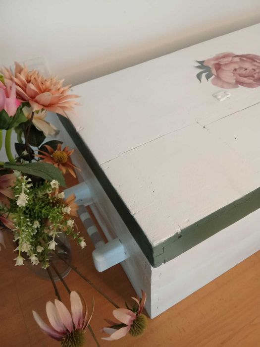 Arca / Baú antiga restaurada