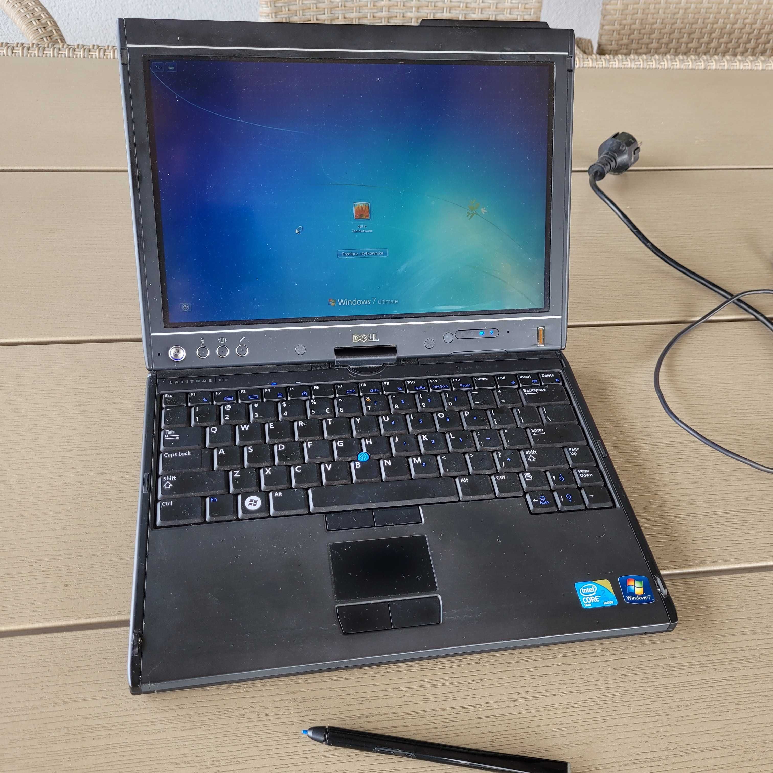 Laptop \ Tablet DELL XT2 z zasilaczem