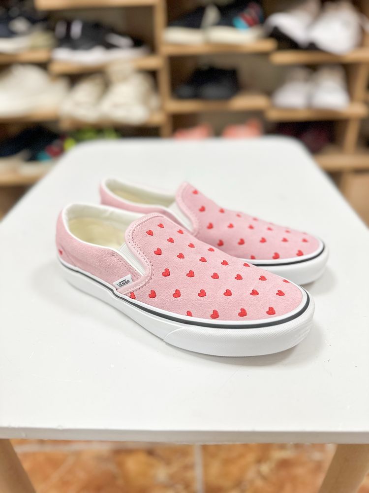 Vans Slip On жіночі Замшеві сліпони Ванс , 39 розмір