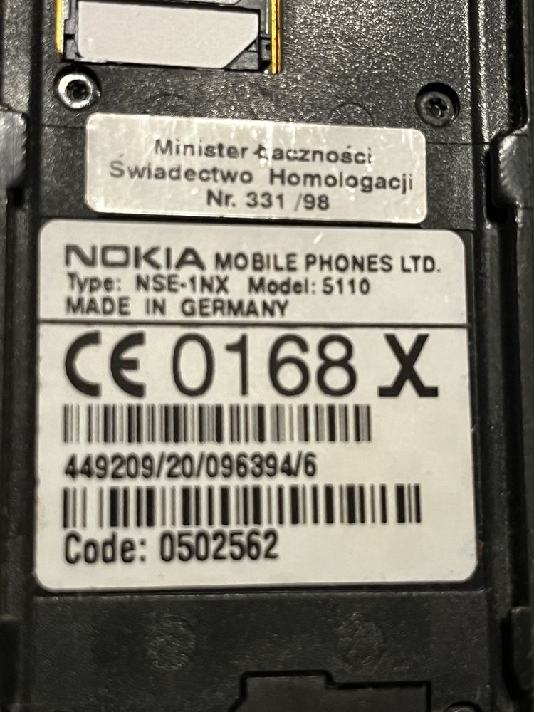 Kultowa Nokia 5110, wraz z ładowarką, wszystko oryginalne
