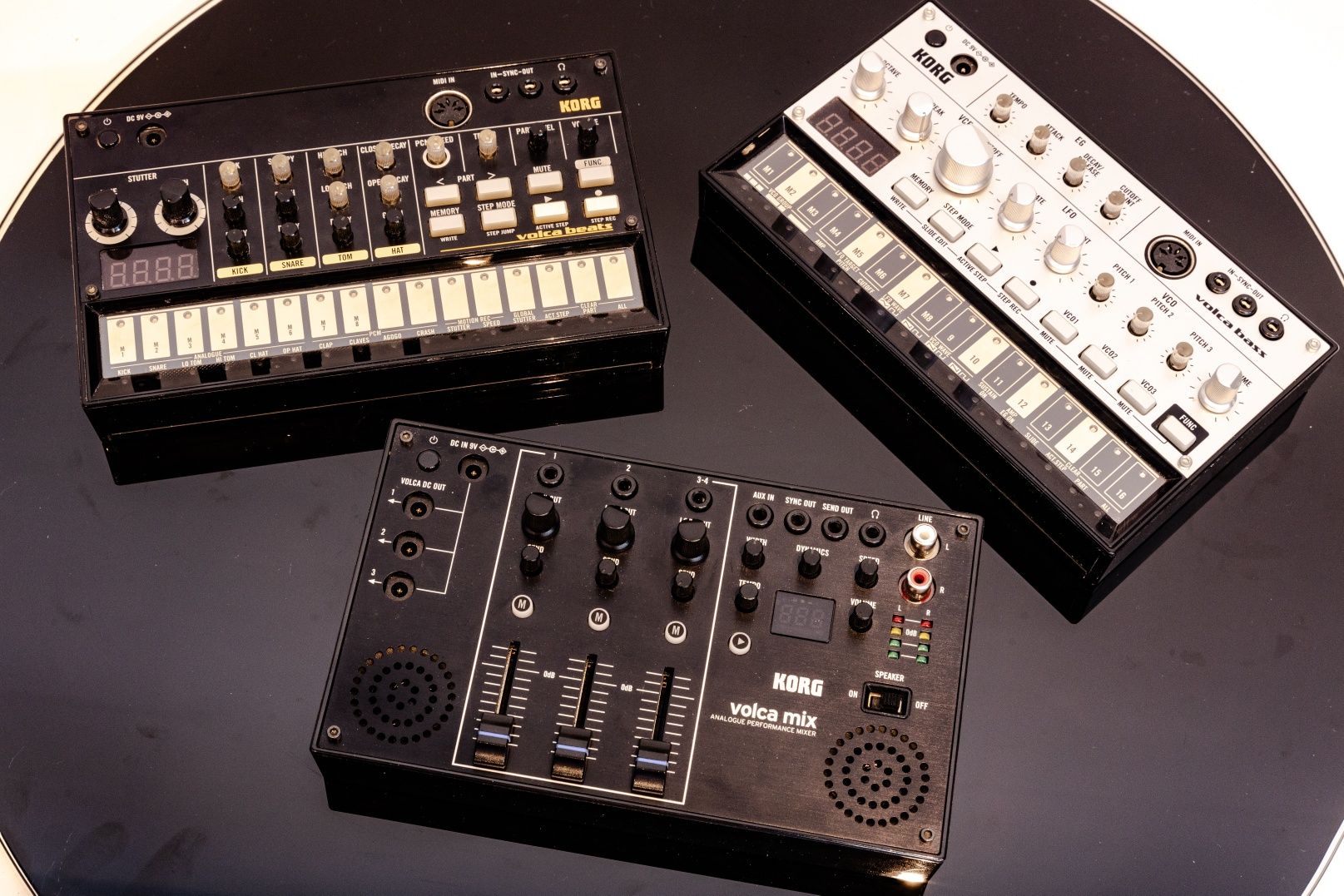 Korg Volca Bass + Korg Volca Beats