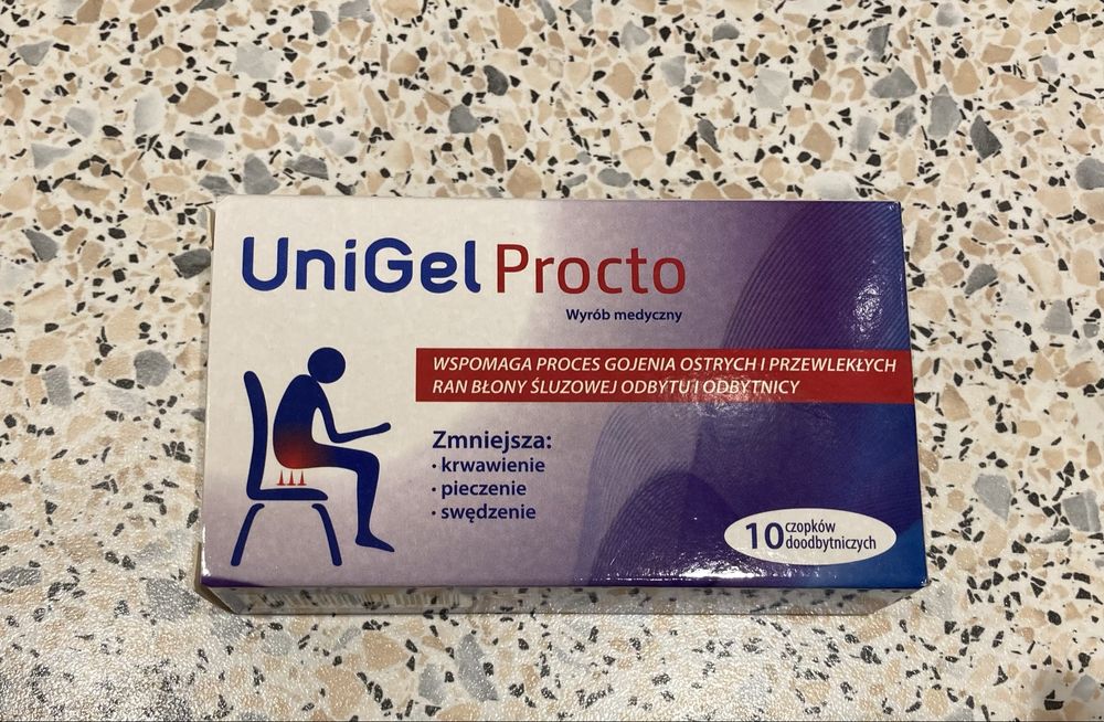 Środek przeciw hemoroidom uni gel procto
